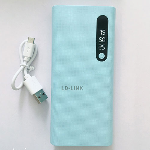 Sạc dự phòng 10.000mAh (Màu xanh )